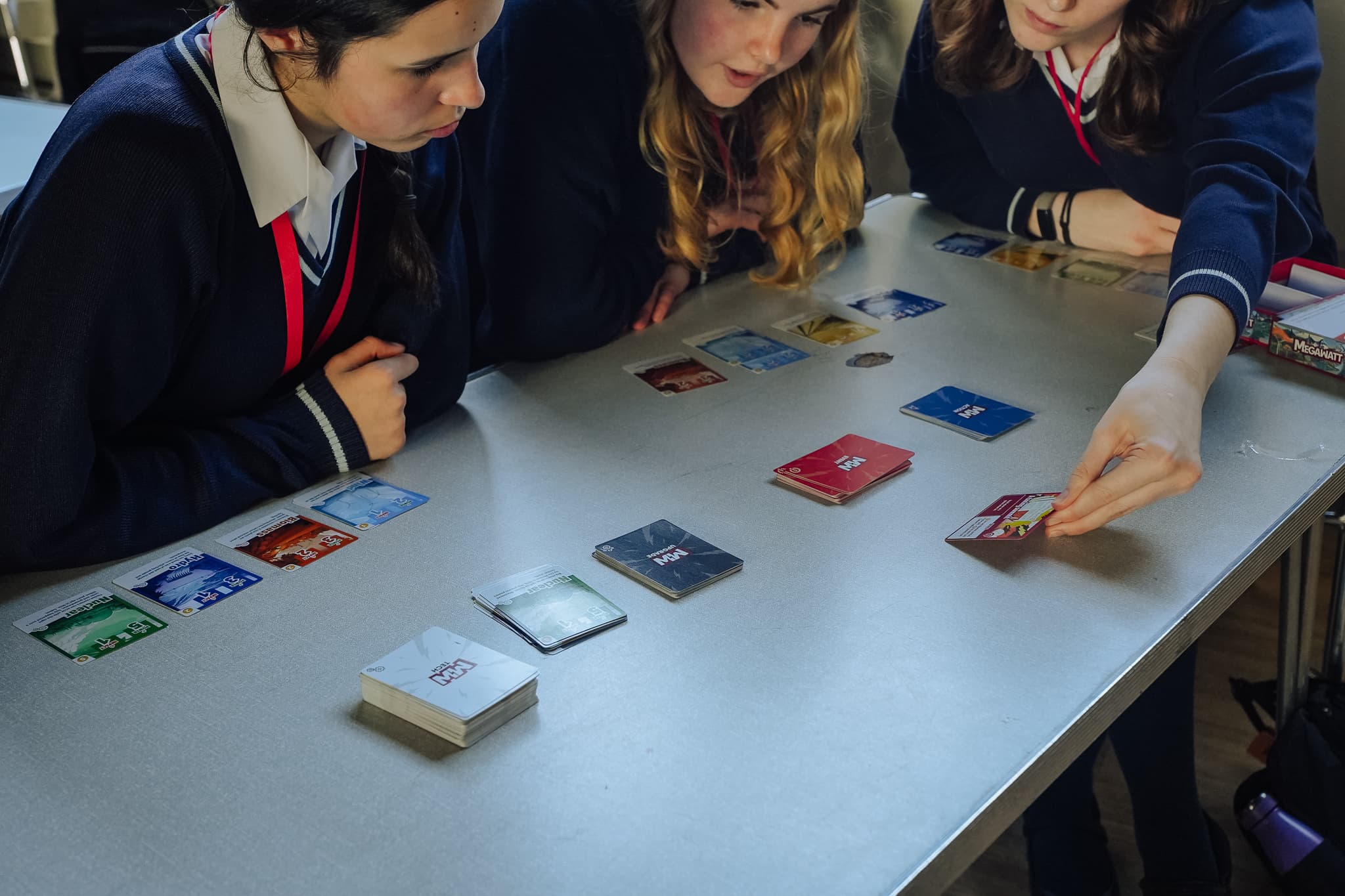 Students playing Megawatt