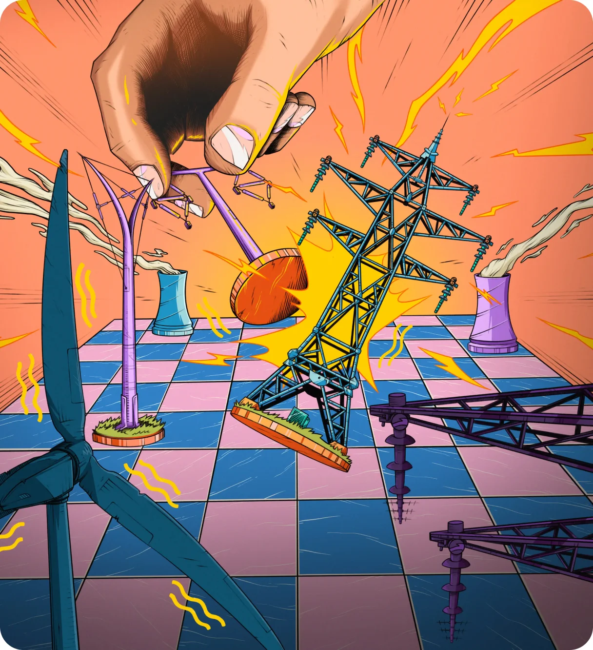 Megawatt Game Art